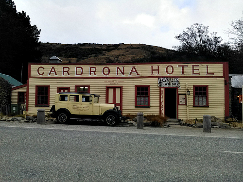 The historic Cardrona Hotel