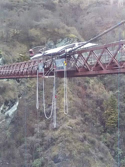The Kawarau Bridge Bungy site