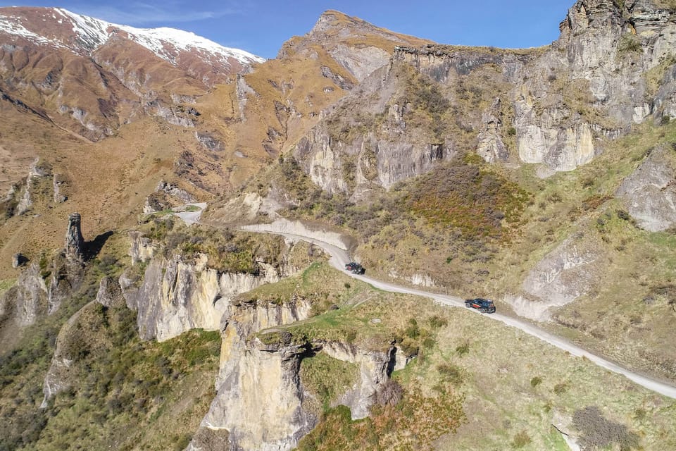 Amazing scenery on a Queenstown Half Day 4WD Lord of the Rings Discovery Tour