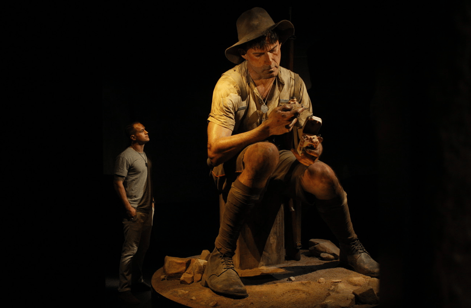 The Scale of our War exhibit at Te Papa Wellington
