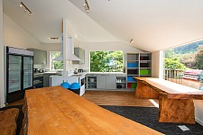 Wow! Check out the kitchen at Haka Lodge Queenstown