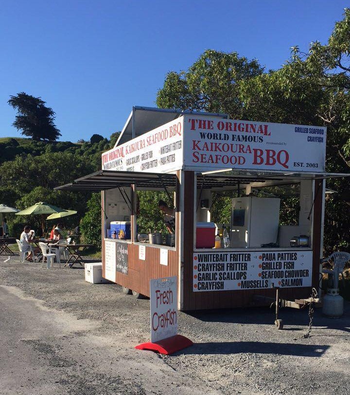 The Kaikoura Seafood BBQ. We thank them for use of this picture