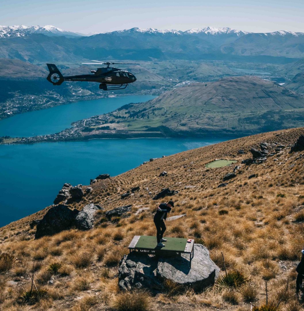 Over The Top Golf Hole