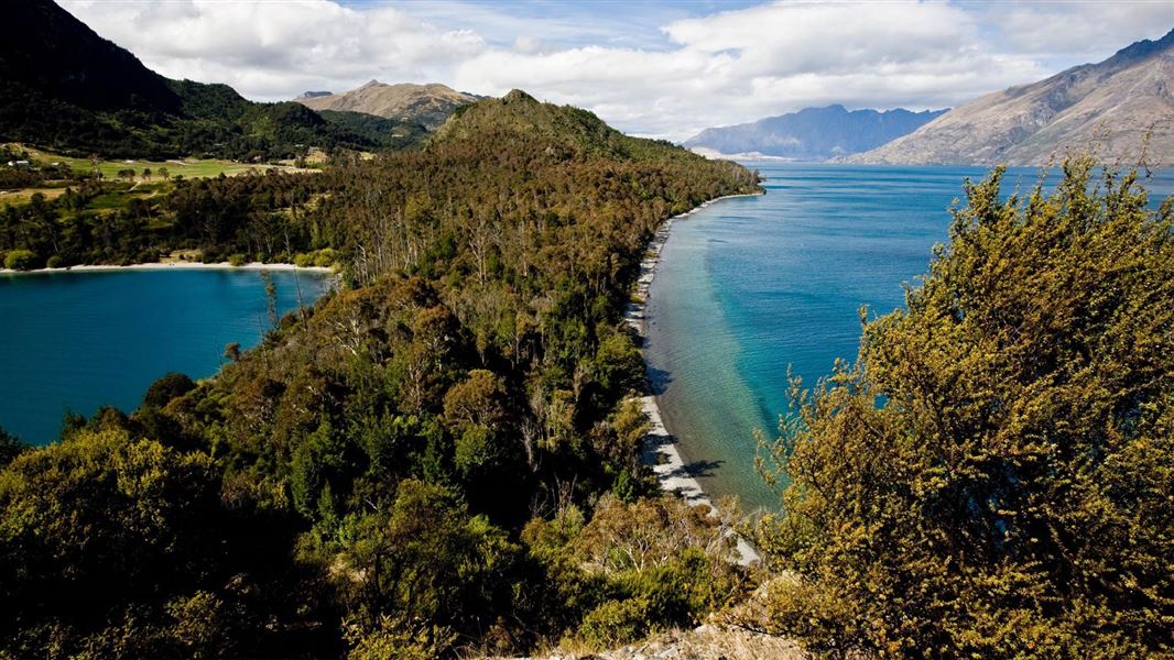 Twelve Mile Delta Bobs Cove Track image courtesy DOC