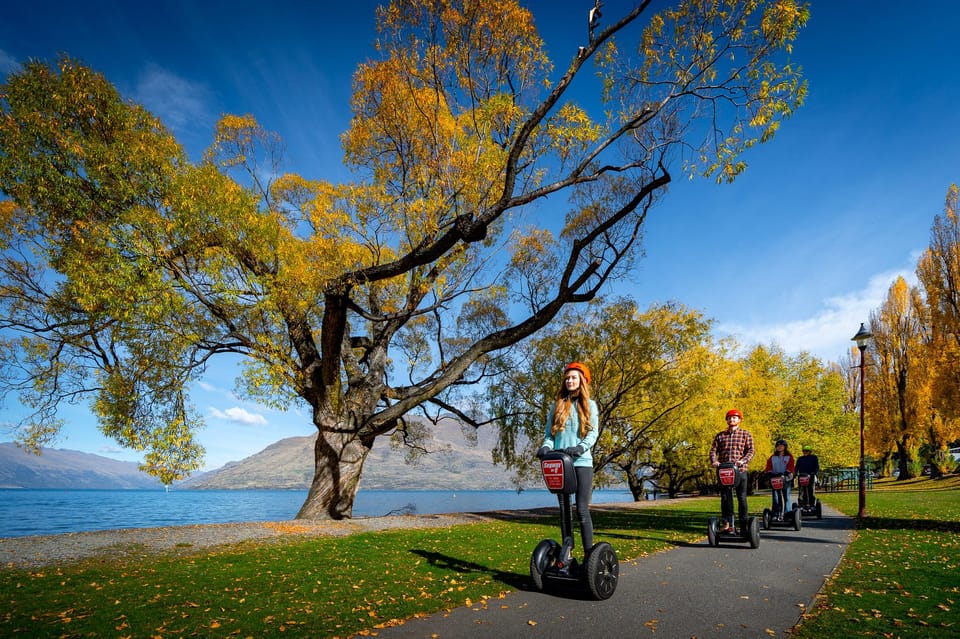 Guided Segway tour Queenstown, image courtesy Get Your Guide