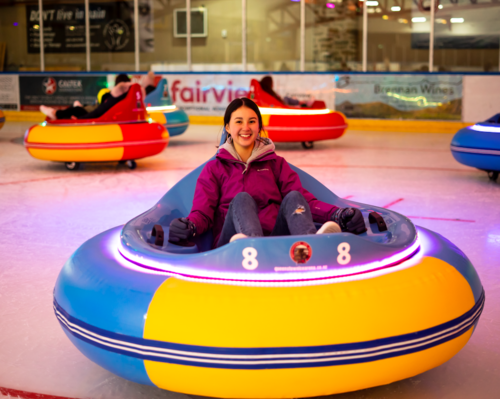 Ice bumper Car at Queenstown Ice Arena