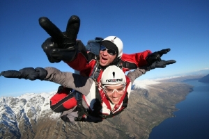 tandem skydiving Queenstown