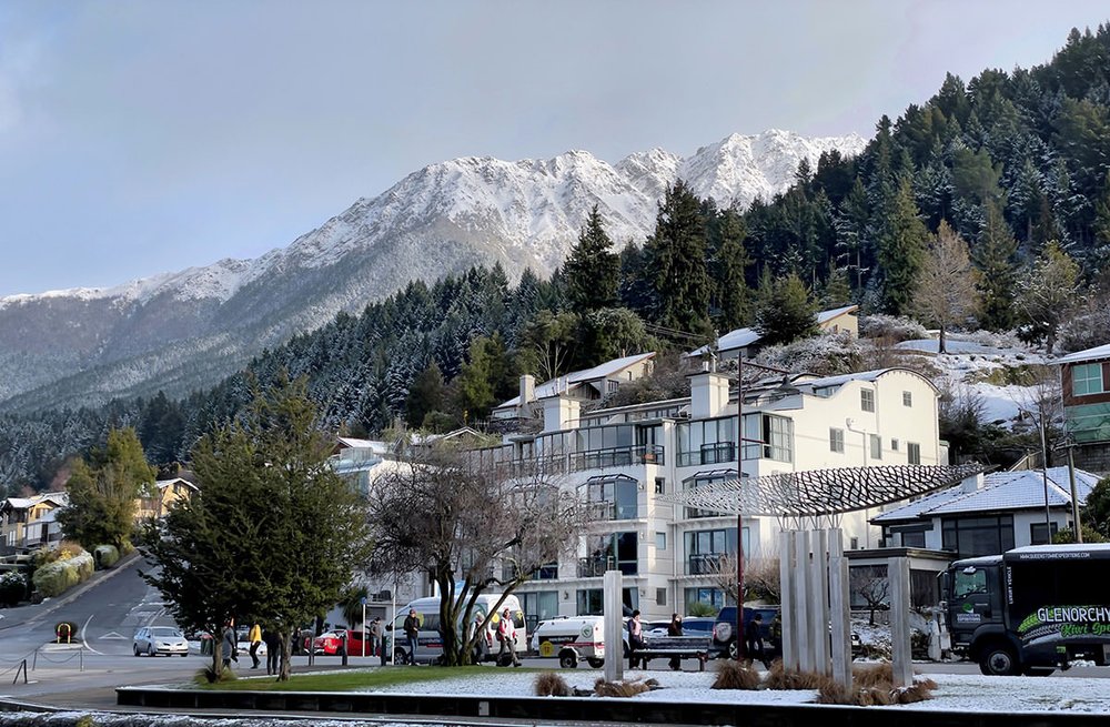 Queenstown Waterfront Apartments Exterior Winter