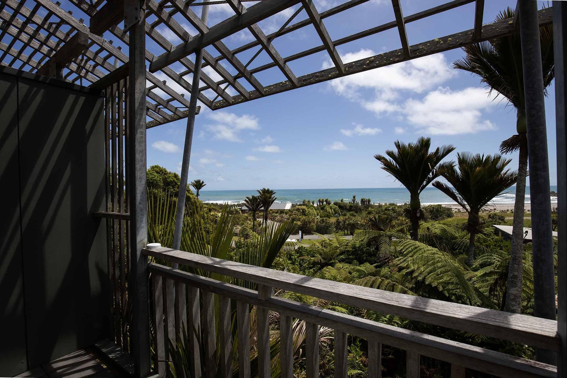 Beautiful views from the Scenic Hotel Punakaiki