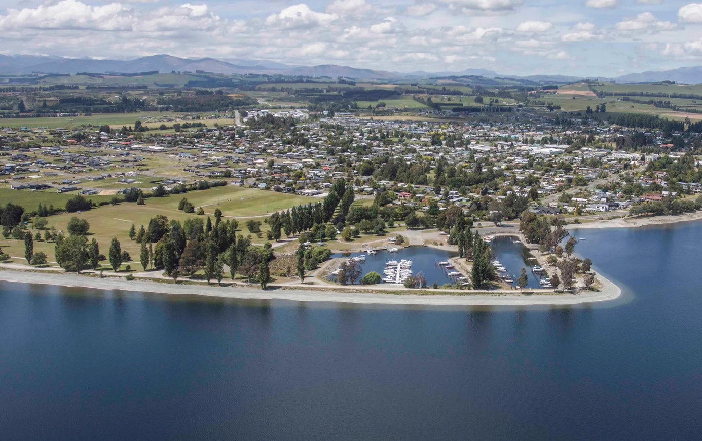Te Anau Aerial Shot Courtesy Great South