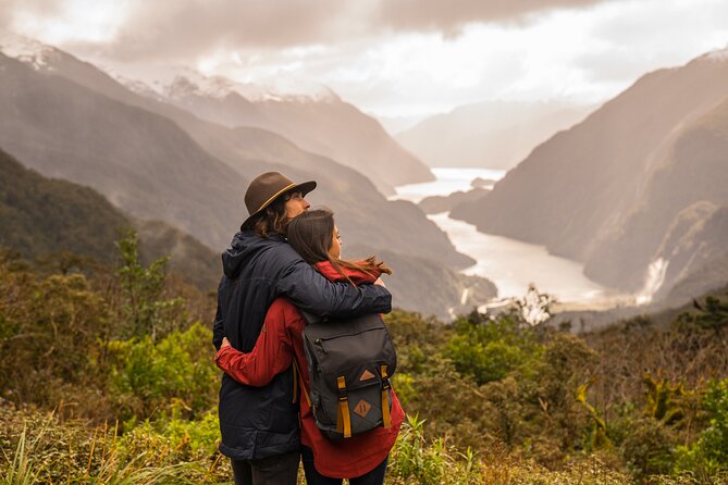 Admiring Doubtful Sound from Wilmot Pass