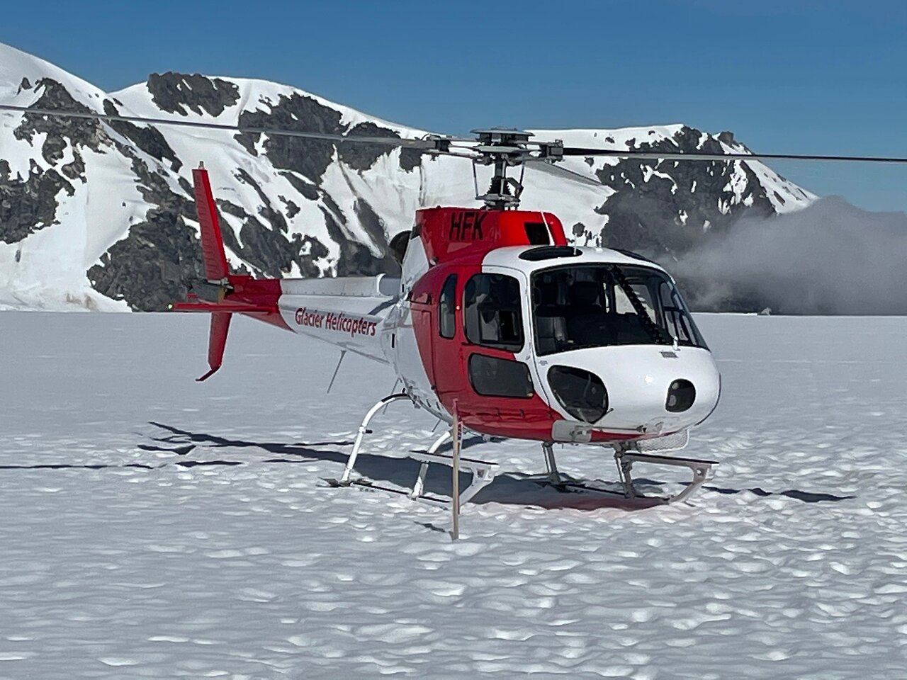 Viator Franz Josef Glaciere Neve Discoverer Helicopter Flight 2