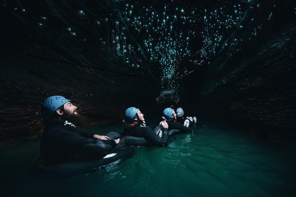 Labyrinth Blackwater Rafting at Waitomo image courtesy Get Your Guide