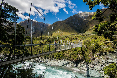 Wanaka Swing Bridge Rob Roy Glacier Track Mt Aspiring Nat Park By WanakaNZ 500px Wide