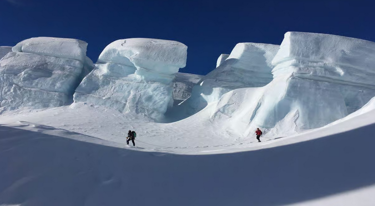 Have you ever seen anything like that? Hiking on Tasman Glacier with Cheeky Kiwi CheekyKiwiQueenstownMountCookHeliHikeandBusTour1