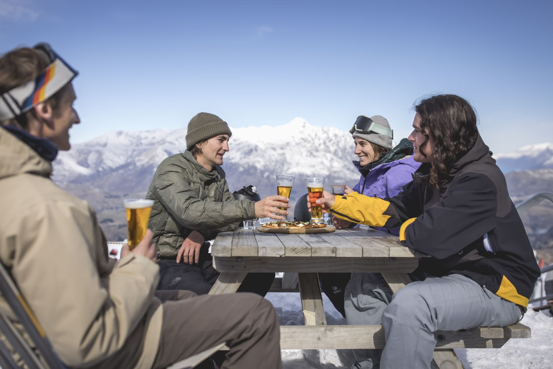 Apres Ski at Heidi's Hut Coronet Peak. Image thanks to Destination Queenstown Apres Ski at Heidi's Hut Coronet Peak. Image thanks to Destination Queenstown