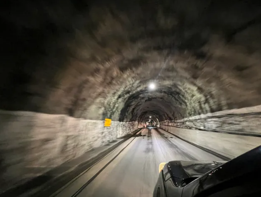 Homer Tunnel Interior Image Courtesy Great South
