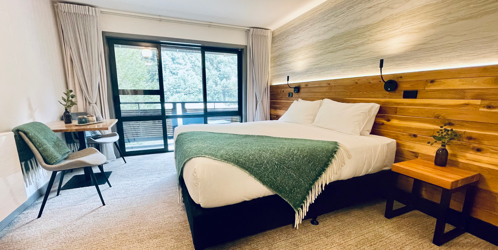 Comfortable room at Maruia Springs