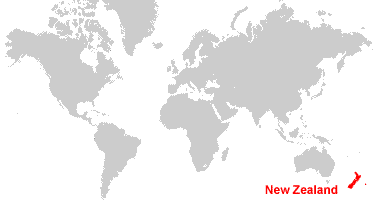 New Zealand Map Pic Courtesy Geology.com