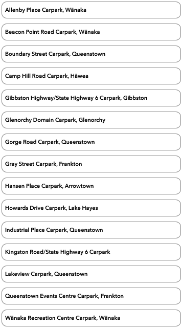 Queenstown freedom camping locations