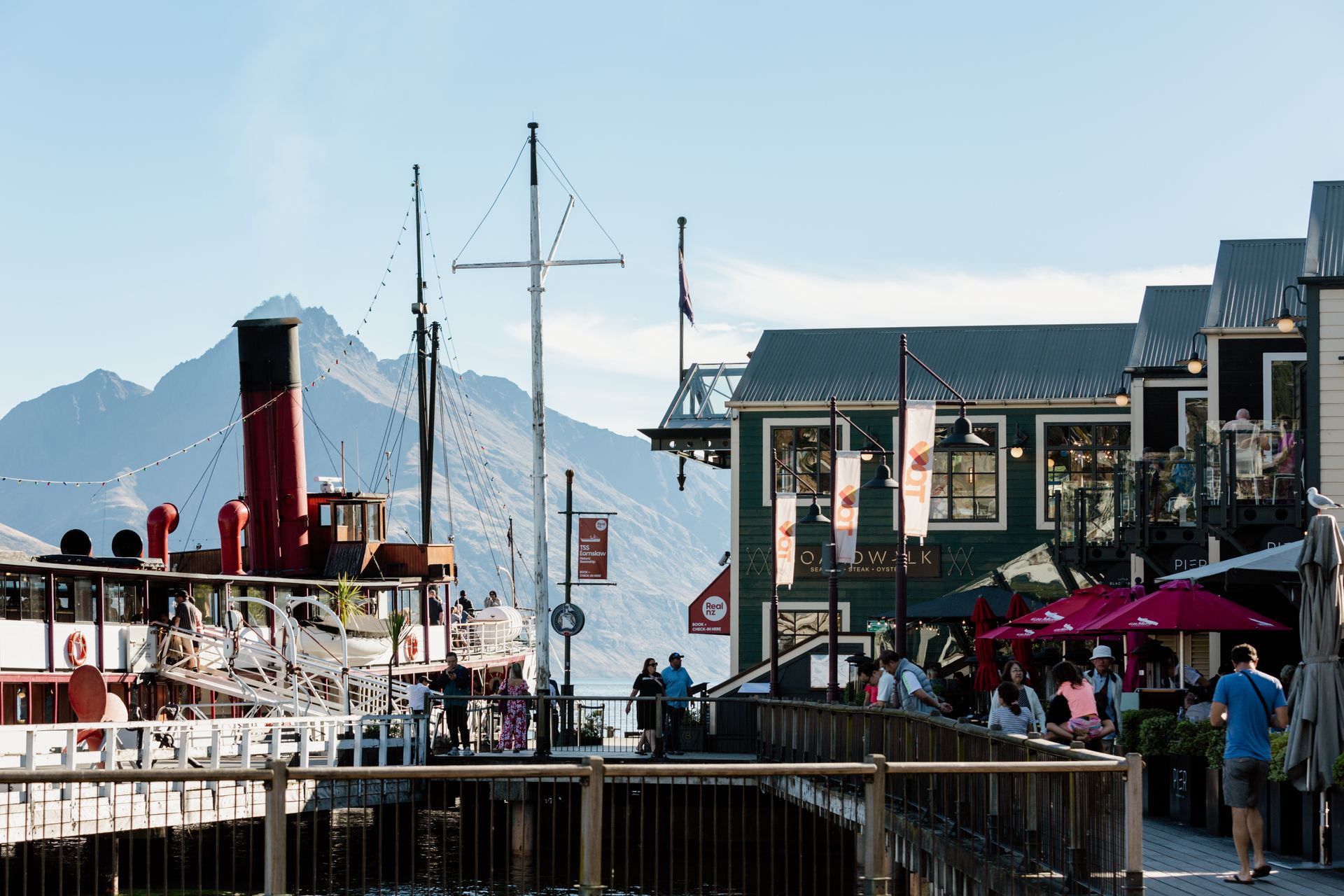 Queenstown Steamer Wharf Image Courtesy Destination Queenstown