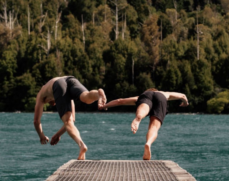 Queenstown Swimmers Diving At Bobs Cove Queenstown Swimmers Diving At Bobs Cove