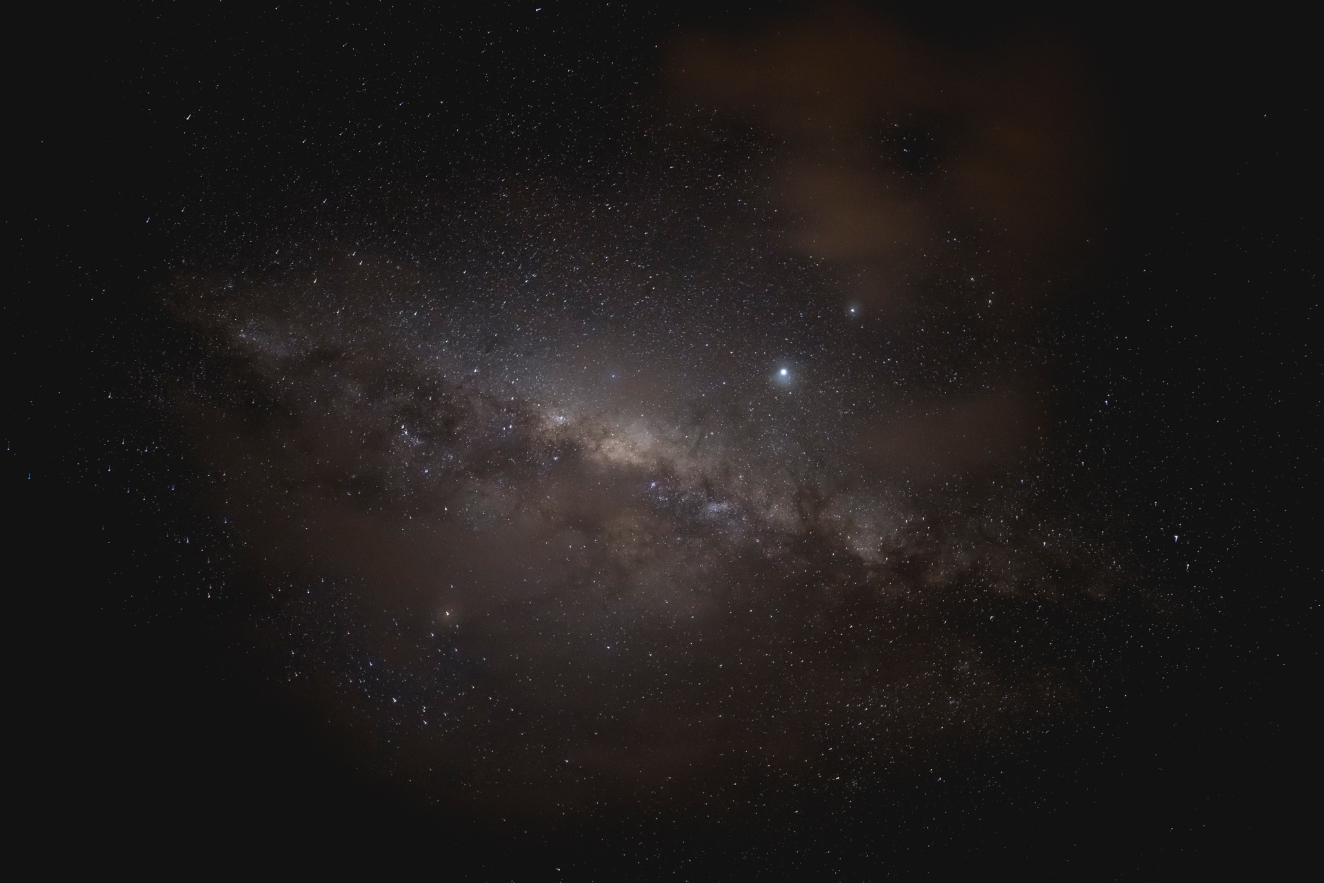 The brilliant night sky at Tekapo on the South Island - image courtesy Miles Holden and TNZ