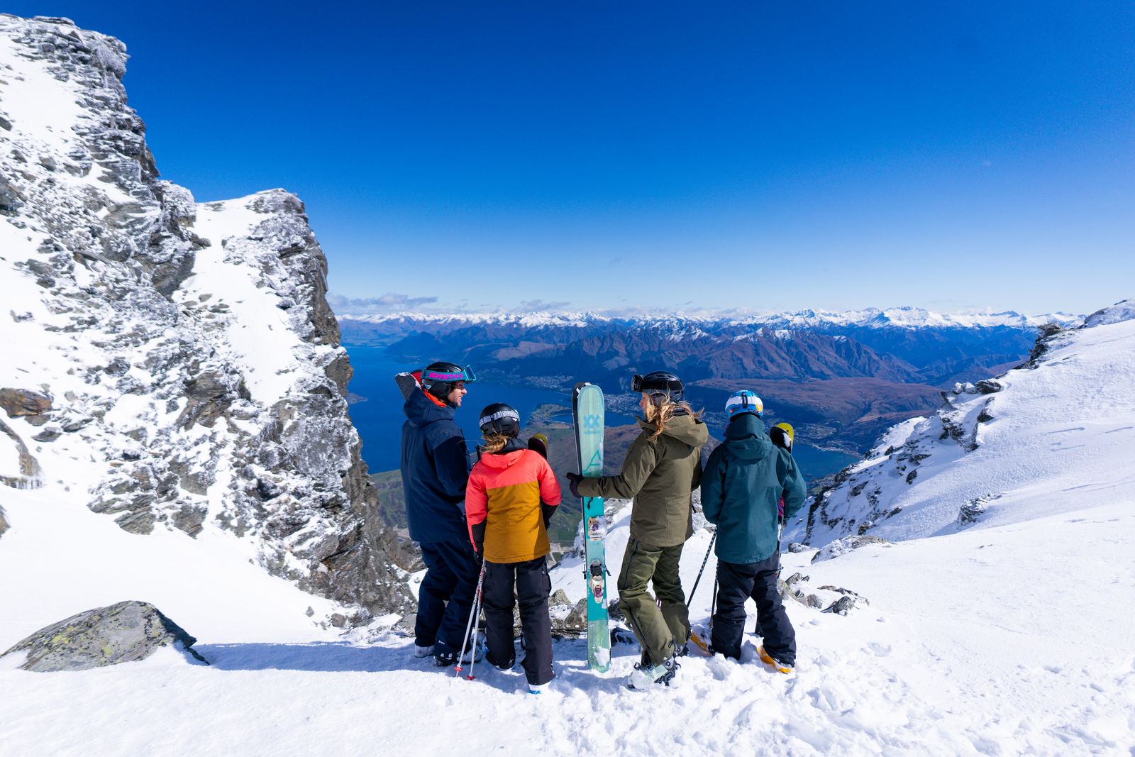 The Remarkables Ski Area Looking To Queenstown The Remarkables Ski Area Looking To Queenstown