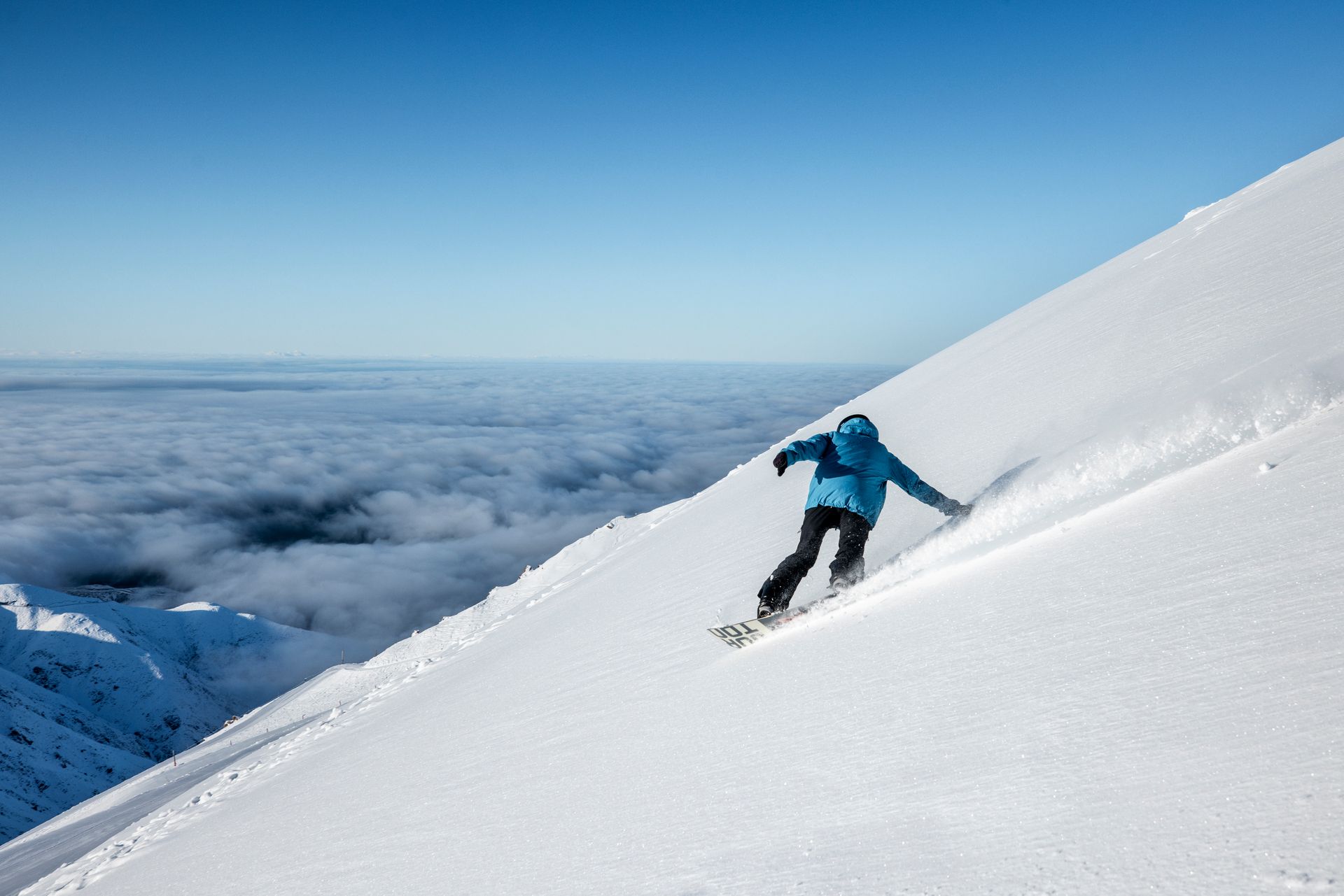 Winter on the slopes at Mt Hutt near Christchurch - image courtesy Graeme Murray